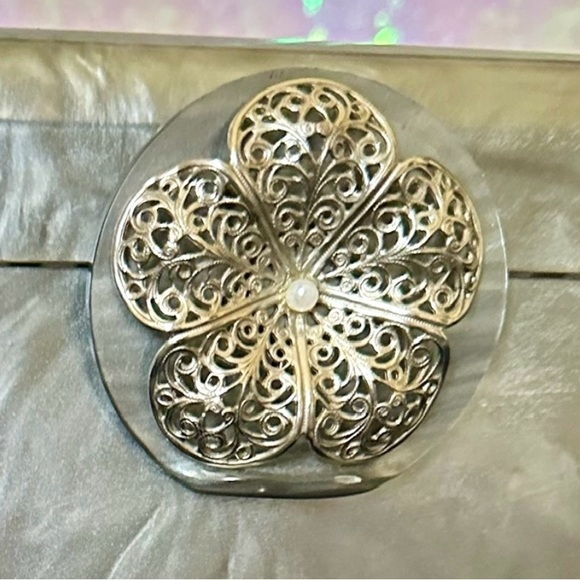 Antique Lucite Box Handbag c.1945-50 - Picture 2 of 16